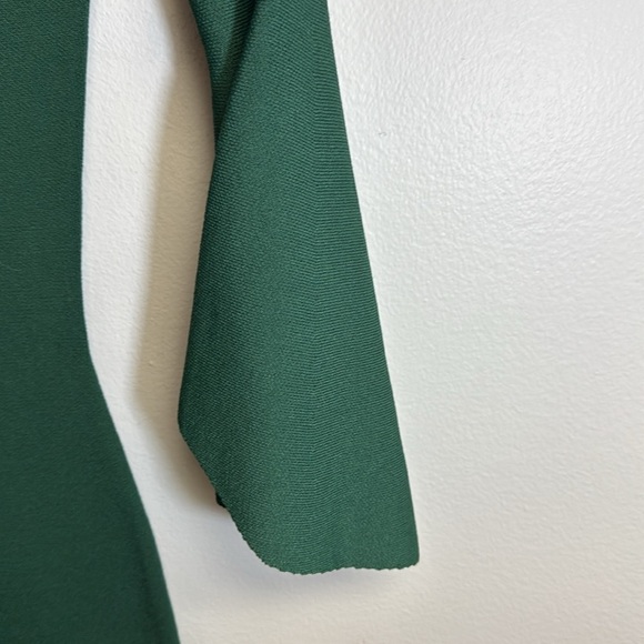 NWOT Rachel Rachel Roy Elegant Green Off-Shoulder Dress XS - Picture 5 of 7